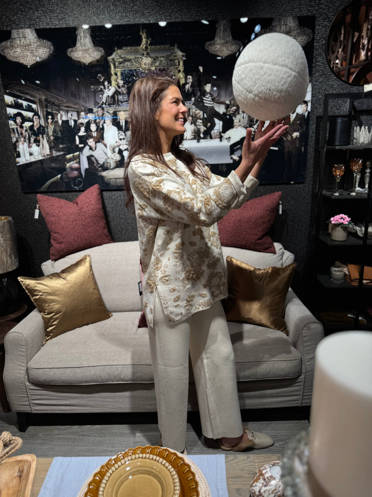 Cozy sett offwhite/beige