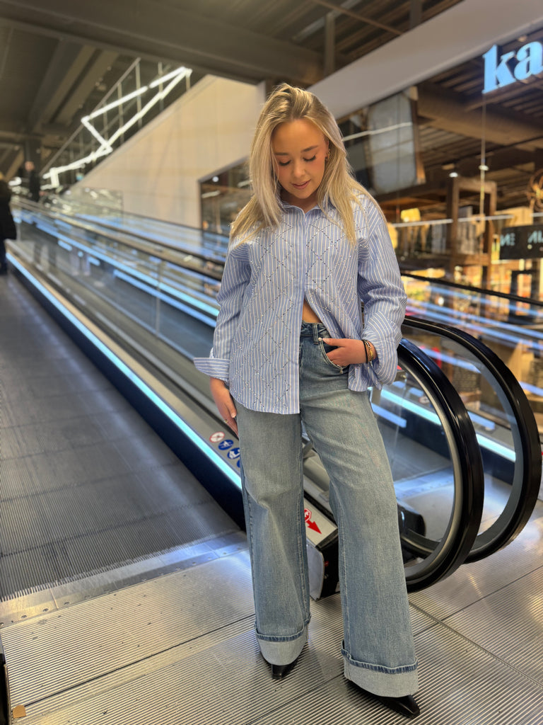 Classy stripe m/bling