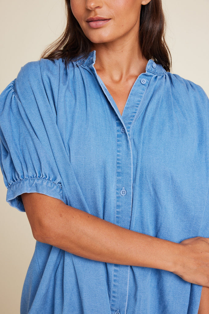 MILLY TENCEL BLUSE