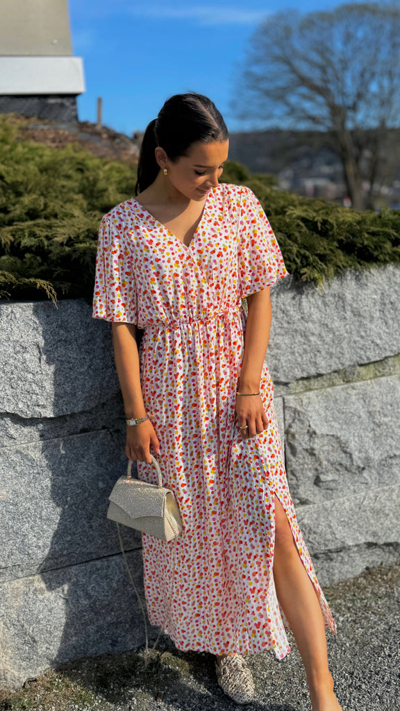 SmashedLemon long dress dott