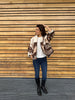 HEST Quilted jakke beige