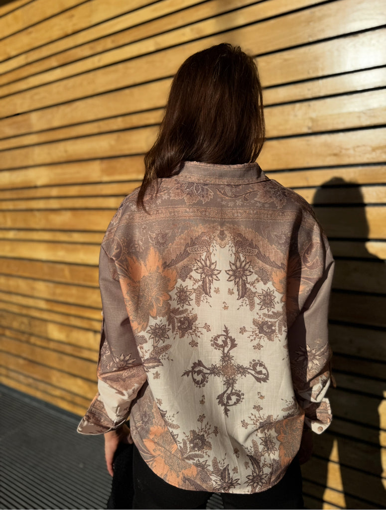 Le coco bluse beige