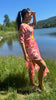 PlaceduSoleil Rosaflower chiffondress