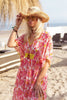 PlaceduSoleil Rosaflower chiffondress