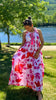 PlaceduSoleil Flowerdress WhitePink