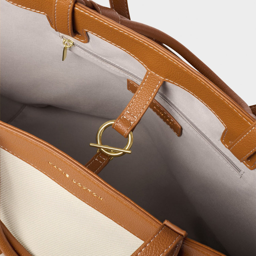 KatieLoxton Siena Canvas Tote Bag