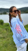 Qnuz summer blouse blue