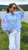 Qnuz summer blouse blue