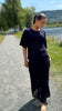 AtelierReve heklet topp navyblue