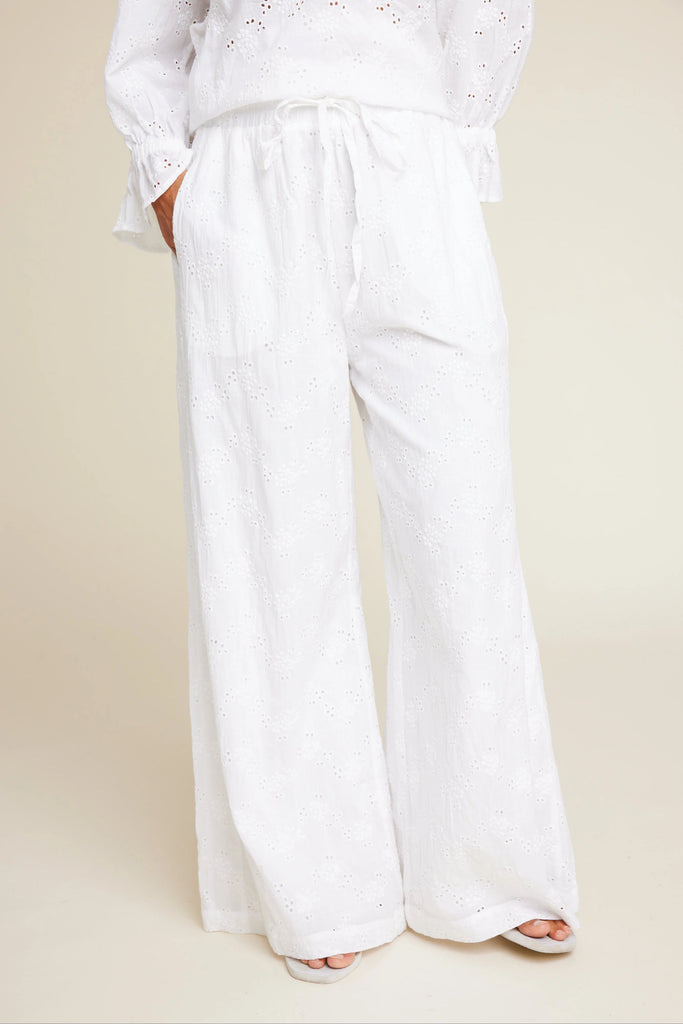 FAWCETT LACE TROUSERS