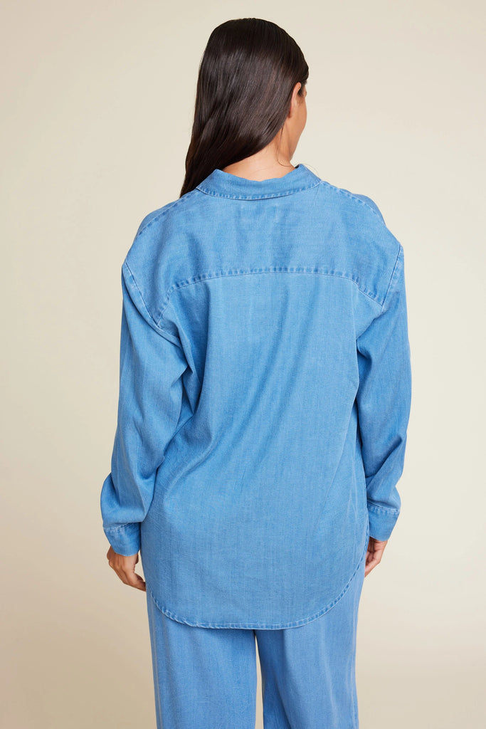 BASIC TENCEL SKJORTE