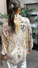 Classy BeigeBrown bluse