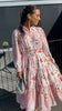 YAS billa long dress rose