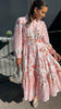 YAS billa long dress rose